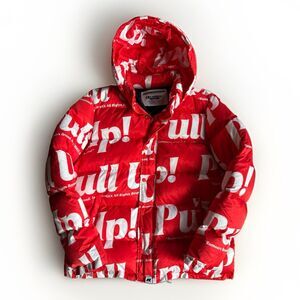 Rumours Brand Chicago Streetwear “Pull Up” Puffer Jacket L